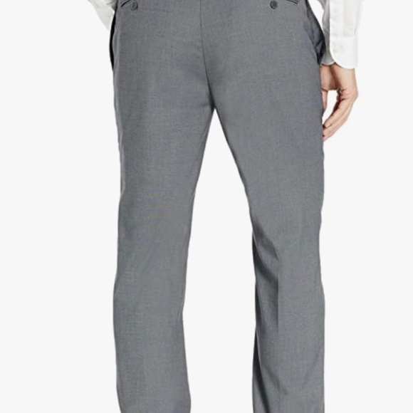Brand New - Calvin Klein Men's Slim Fit Dress Pant - 34 x 32 - Medium Grey - Picture 4 of 6